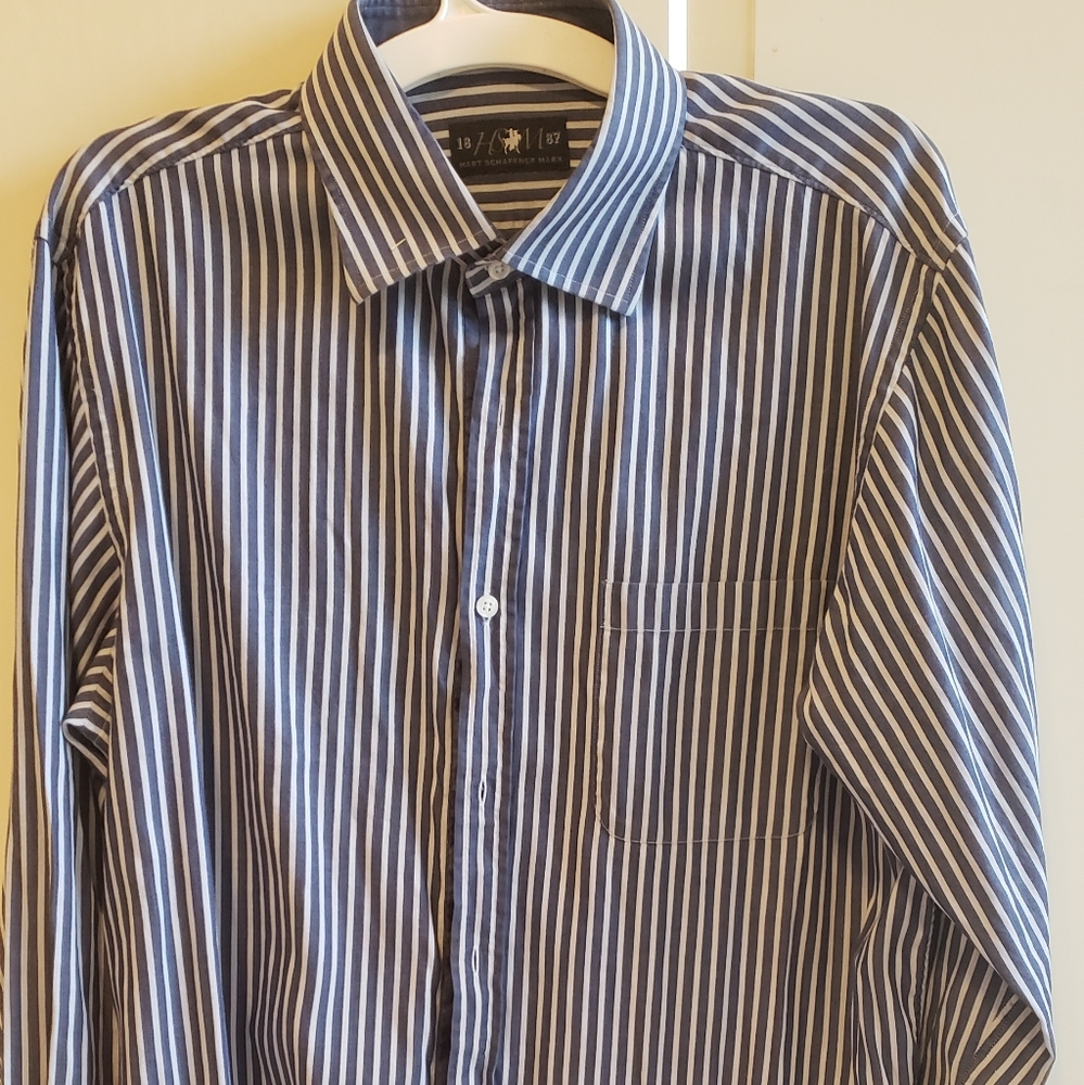 Hart Schaffner Marx mens dress shirt